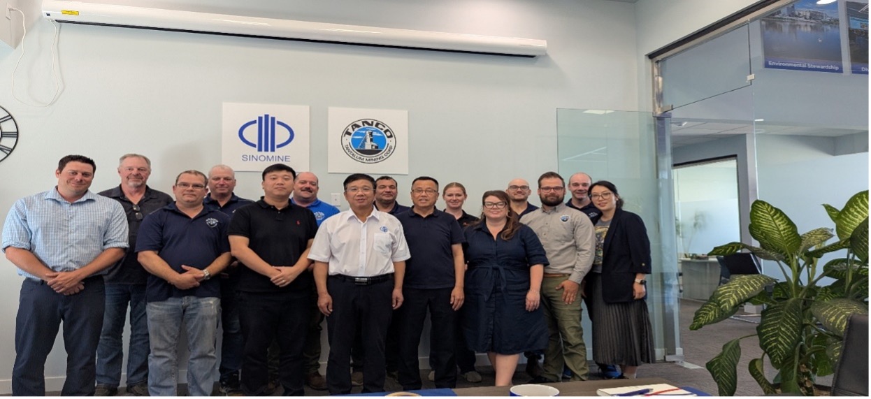 k8凯发集团董事长王平卫到加拿大 TANCO矿山检查调研