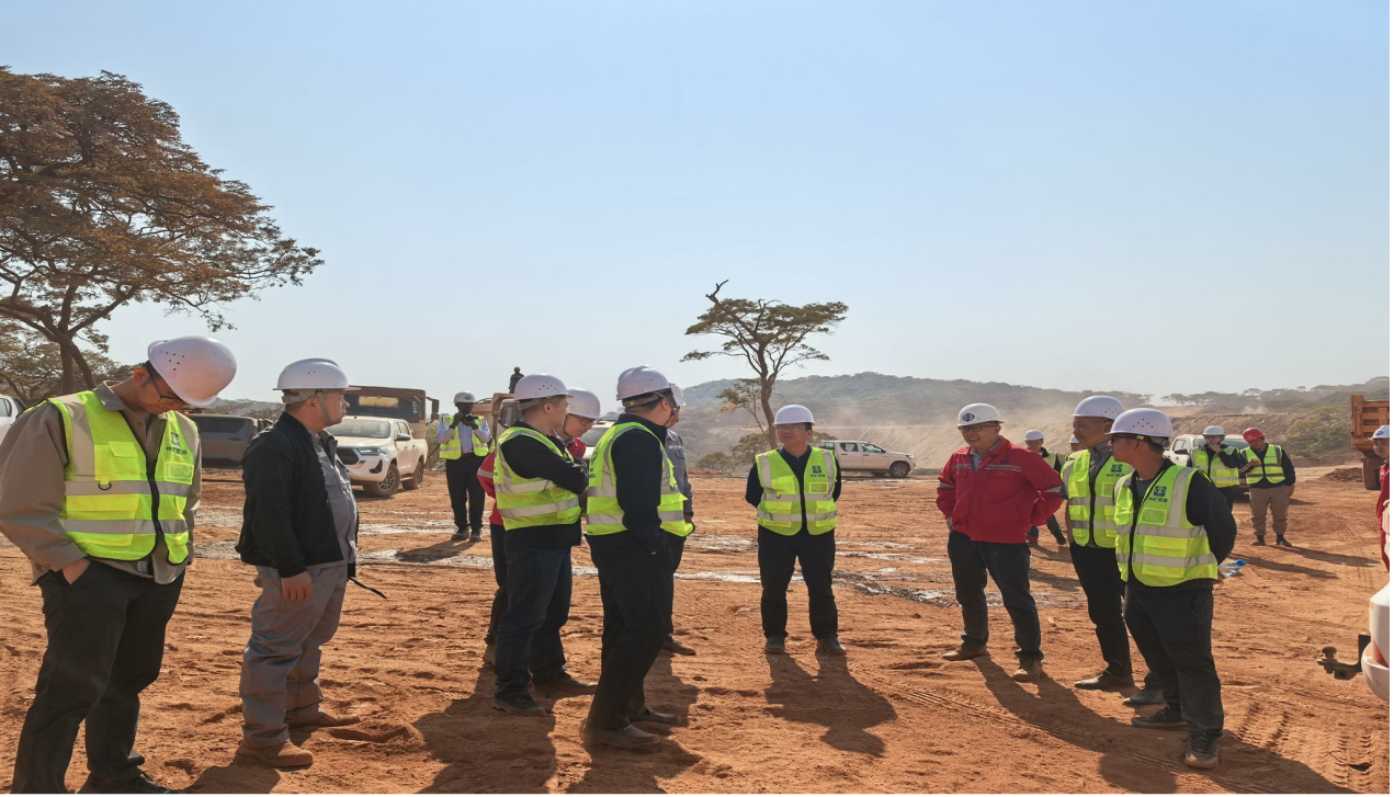 k8凯发集团董事长王平卫赴赞比亚 考察督导Kitumba铜矿项目建设